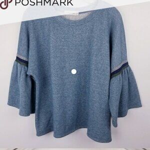 Counting Dreams Top with Bell Sleeves Size Medium